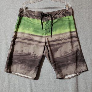 salt life SLX-QD vapor stretch mens board shorts size 34